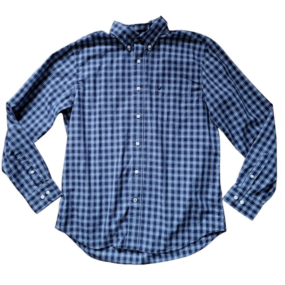 Nautica Blue Shirt | Size L